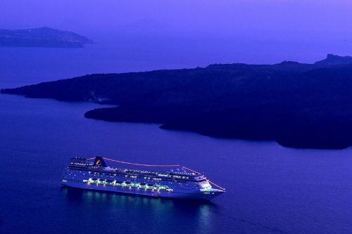 cruise ship ocean sea