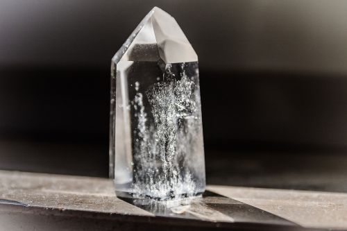 crystal rock crystal mineral