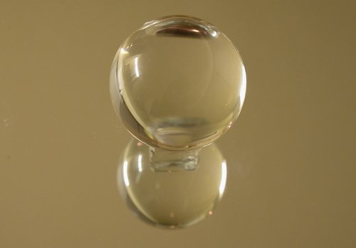 crystal  ball  transparent