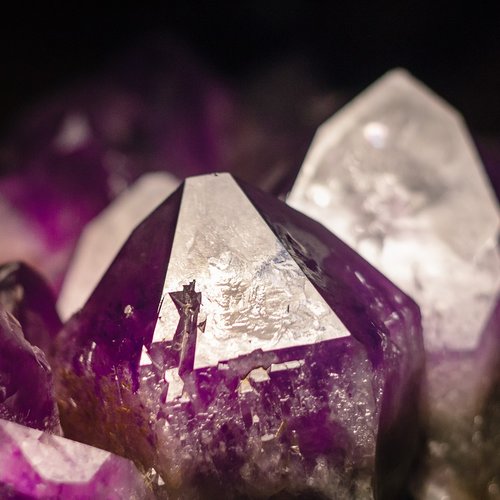 crystal  purple  pink