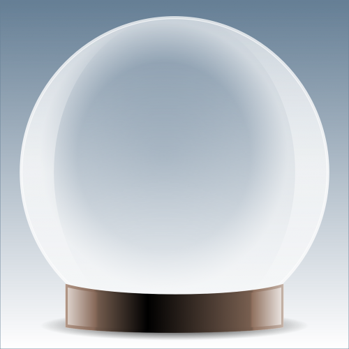 crystal ball glass globe glass ball