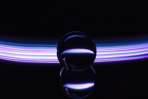 crystal ball-photography  light painting  ball