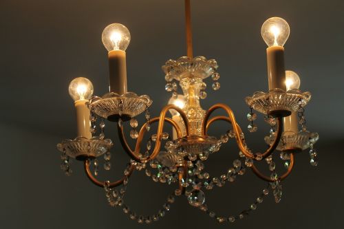 crystal chandelier chandelier light bulb