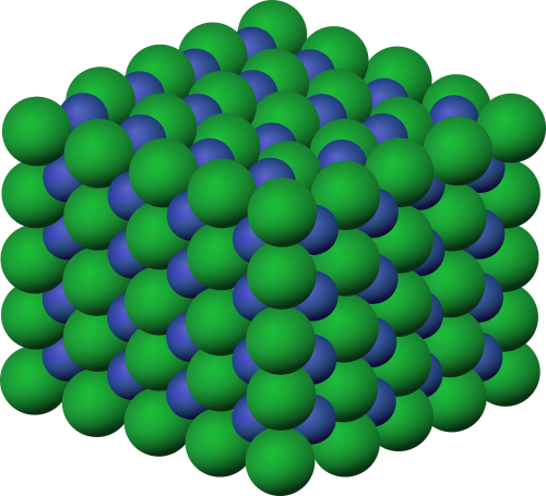 crystal structure nacl chemical