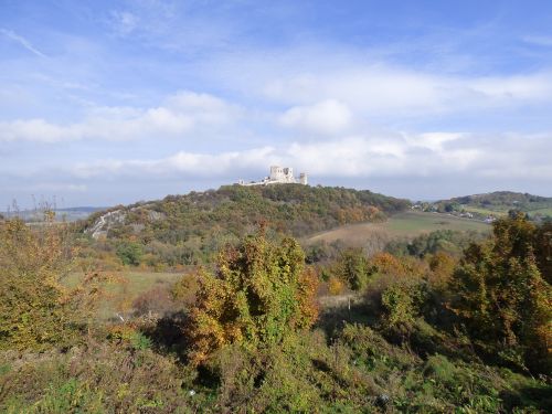 csesznek castle castle ruins