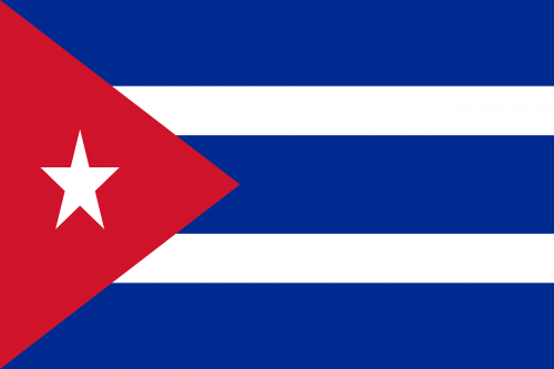 cuba flag national flag