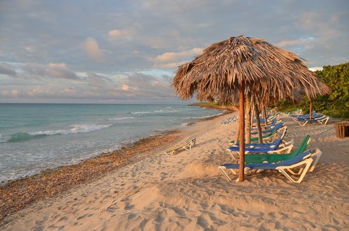 cuba beach  vacation  in july