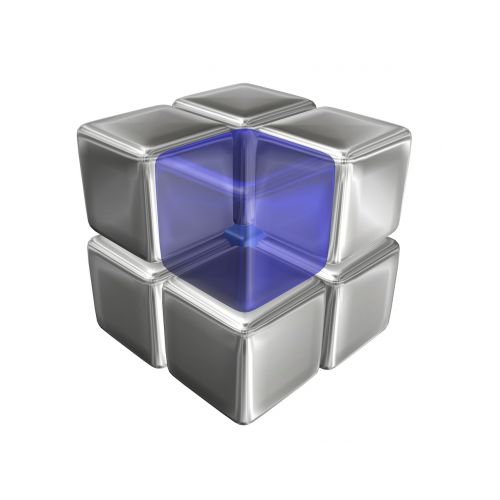 cube block square