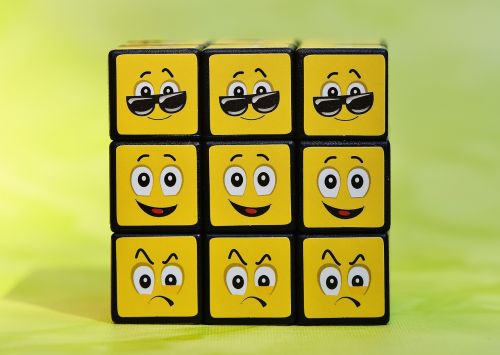 cube smilies various