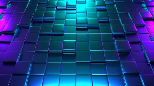 cube  3d  background