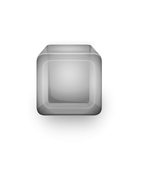 cube grey gray