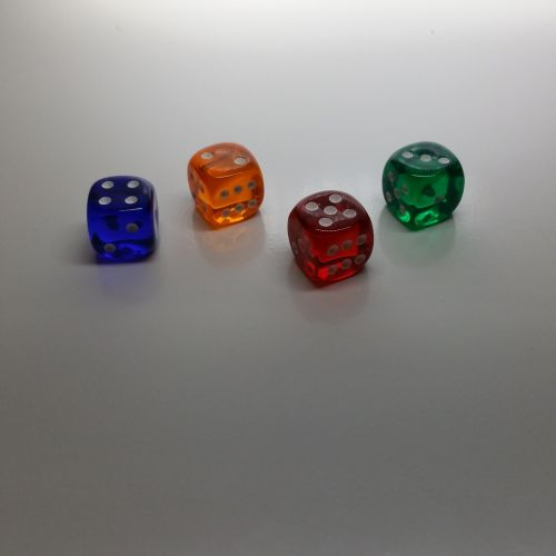 cube colorful luck
