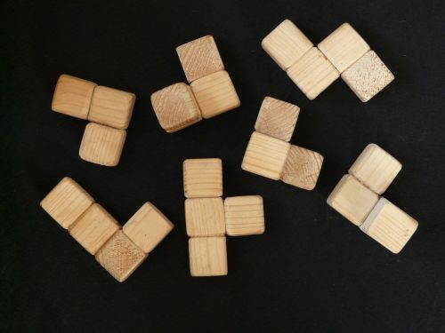 cube wood wooden toys