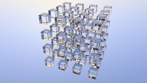 cube graphics ice cube