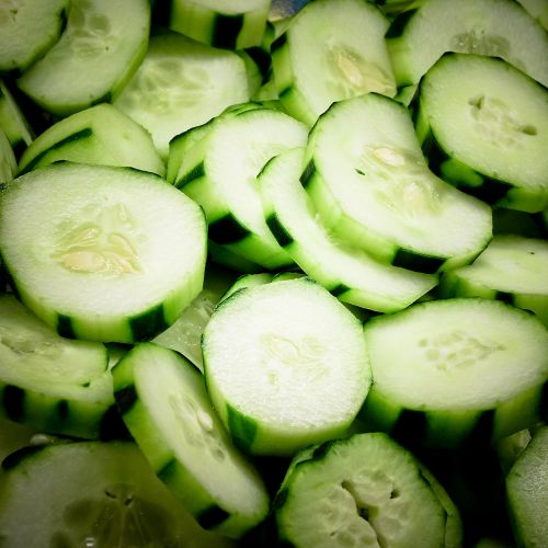 cucumber food dish