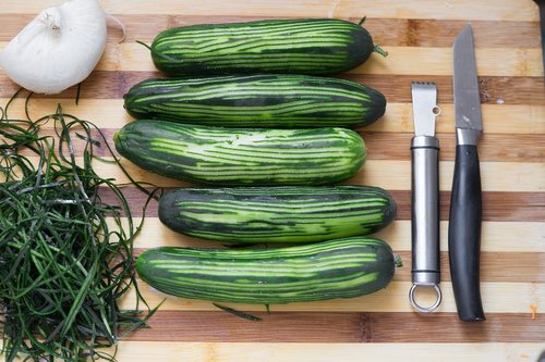cucumbers  green  vegan