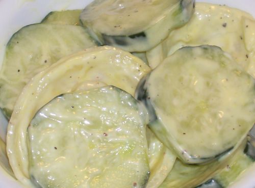 Cucumbers And Onions