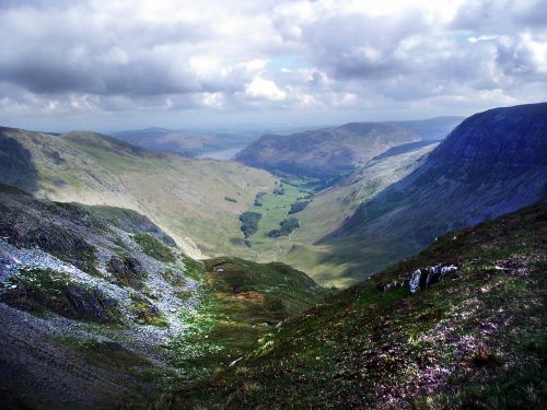 cumbria lake district mountains