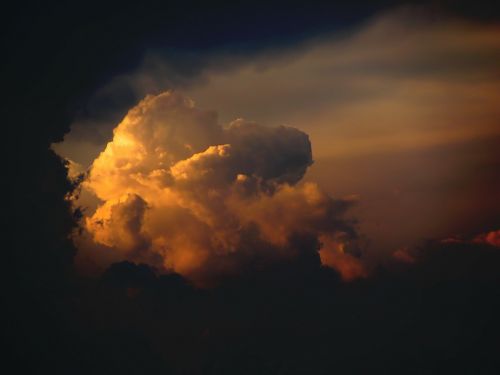 cumulonimbus cloud clouds