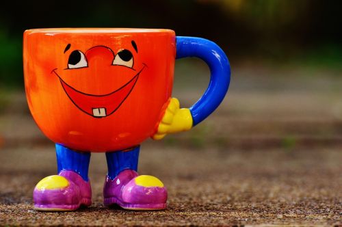 cup funny smiley
