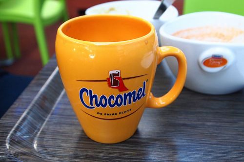 cup yellow cup mug