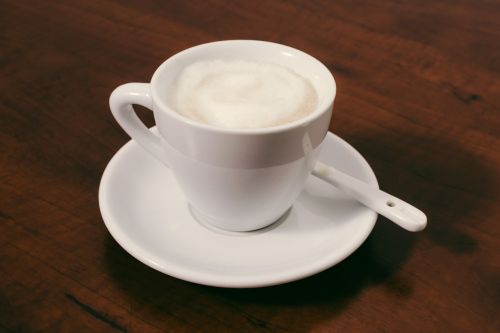 cup cappuccino coffee