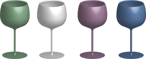 cup container wine glasses