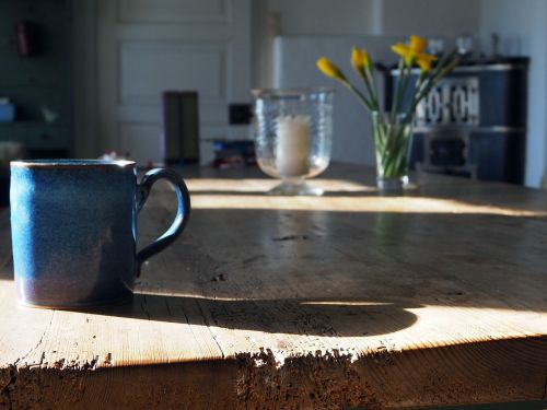 cup kitchen table country kitchen