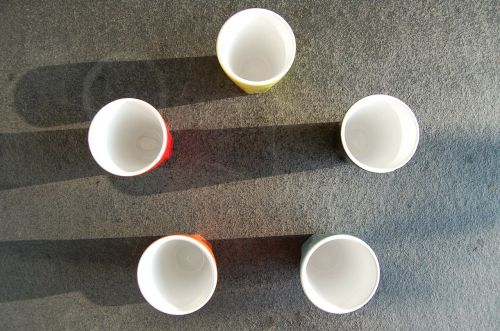 cup porcelain color