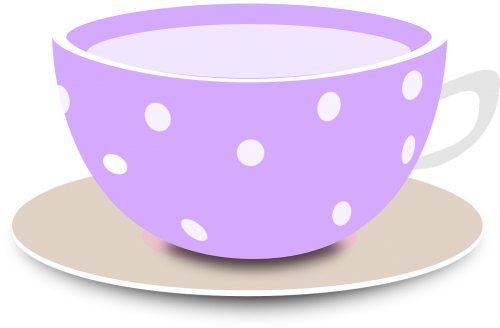 cup purple tea