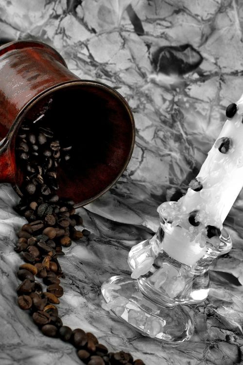 cup coffee grain
