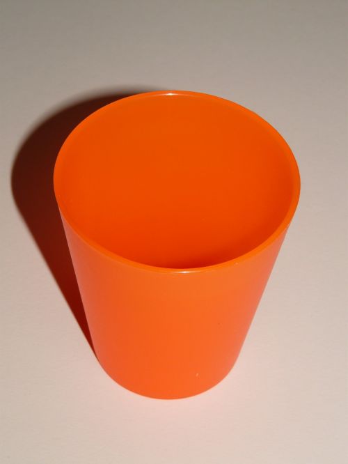 cup drink orange