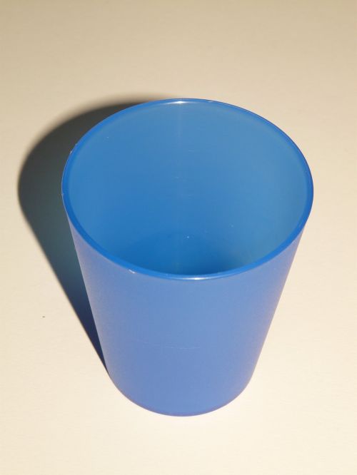 cup drink blue