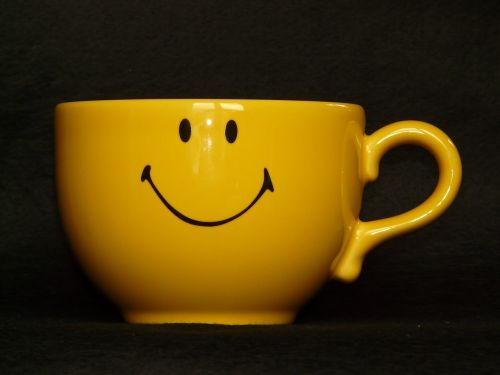 cup coffee cup smiley