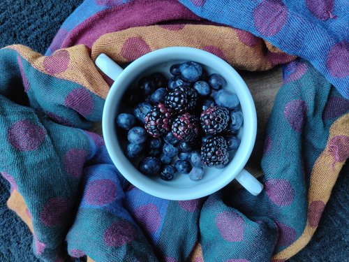 cup of berries  good health  fruits