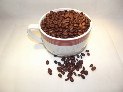 Cup Of Coffee Beans