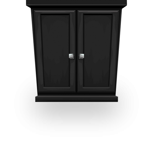 cupboard closed cabinet
