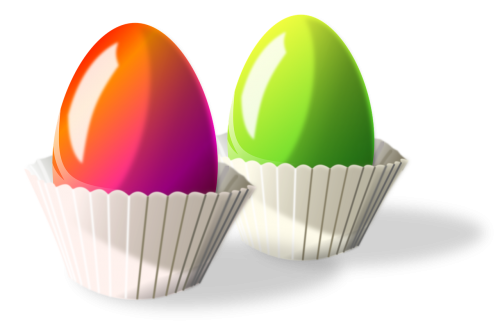 cupcake easter eggs eggs