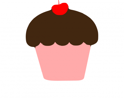 cupcake muffin pink