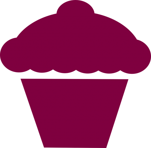 cupcake pink purple