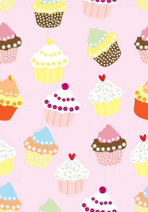 cupcakes wallpaper paper