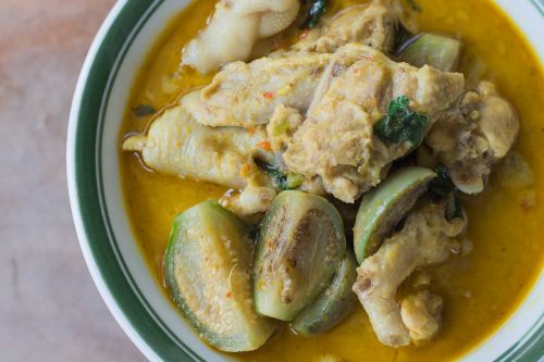 curry green curry chicken