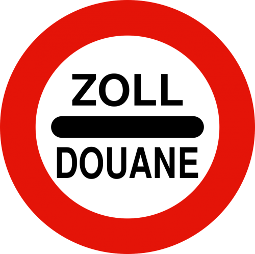 customs sign symbol