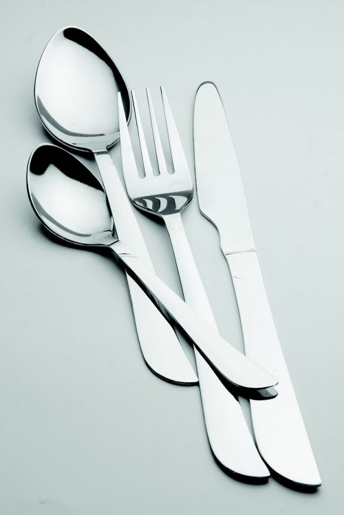 cutlery steel elegant