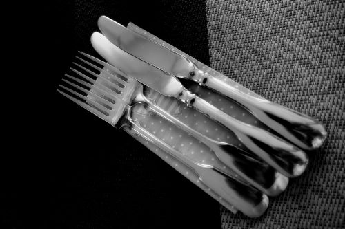 cutlery knife fork