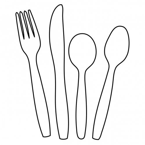 cutlery knife fork