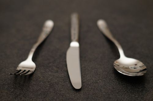 cutlery spoon fork