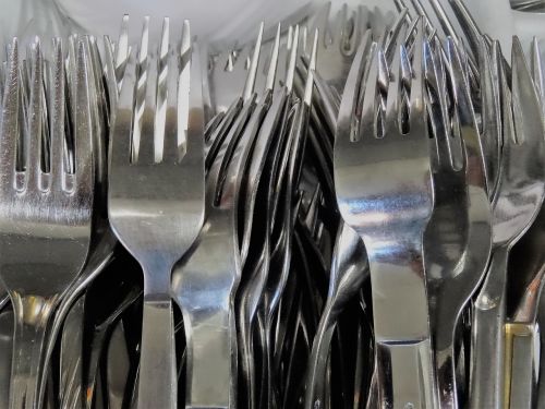 cutlery fork metal