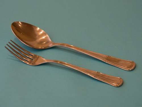 cutlery  spoon  fork