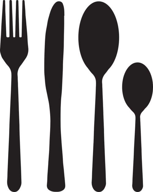 cutlery fork knife spoon